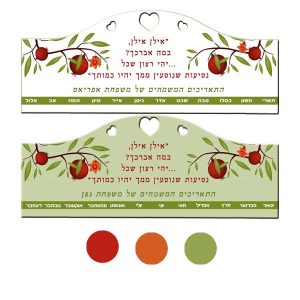 לוח ימי הולדת – הרכבה עצמית