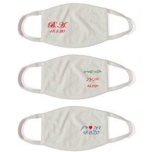 מסכות מודפסת מבד