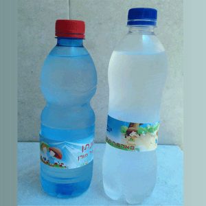 מדבקות לבקבוק מים קטן