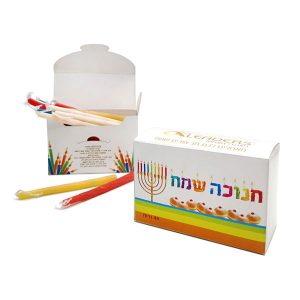 אריזה לנרות חנוכה